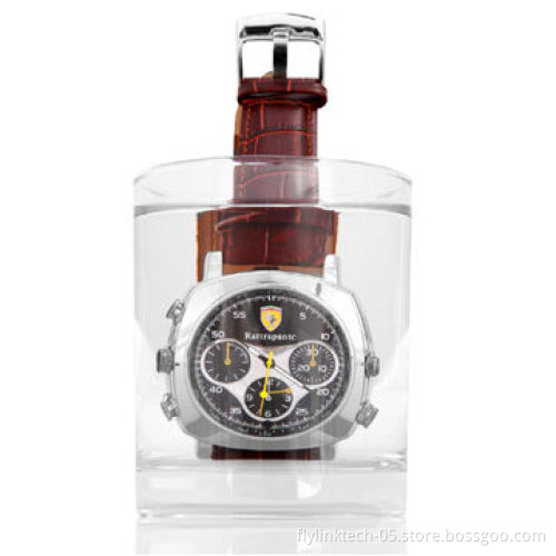 Water-resistant Watch Camera, DVR with 4/8GB Memory, 30fps Video Frame Rate, 16:9 Image Ratio